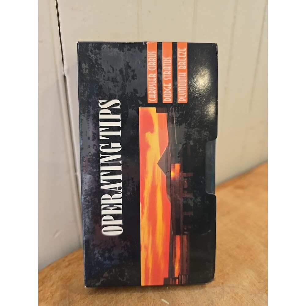 Sealed 1996 VHS TAPE OWNER OPERATING TIPS For Chrysler, Dodge & Eagle Vision